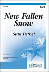 New Fallen Snow SATB choral sheet music cover